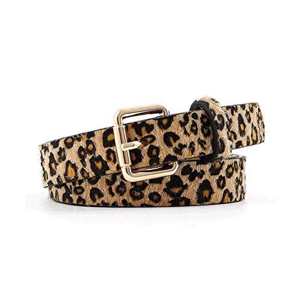 accesorios cinturon leopardo