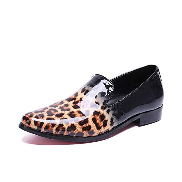 calzado zapatos hombre leopardo